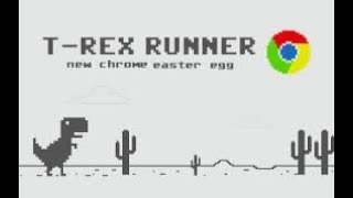 Google Chrome Dinosaur Game [Bird Update] BEST SCORE OF THE WORLD (No hack) screenshot 3