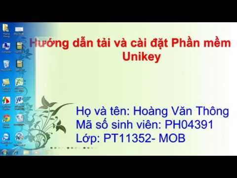 Hướng dẫn tải và cài đặt Unikey chi tiết - FPT Polytechnic Hà Nội