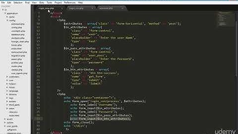 PART26 Codeigniter Using Sessions for Login Panel Fullcourse 2018 CODEIGNITER php