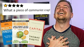 Reacting to The Funniest OneStar Reviews of Economics Books