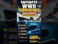 ⚓ How WWII Submarines Ruled the Oceans | Amazing War Technology#shorts #shortvideo