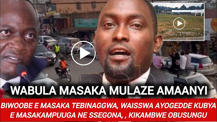 Muddangamu Nemwewaana, Waiswa Asekeledde Mpuuga Ne Banne, Aba NUP E Masaka Kata Bamutte Omutemu Abed