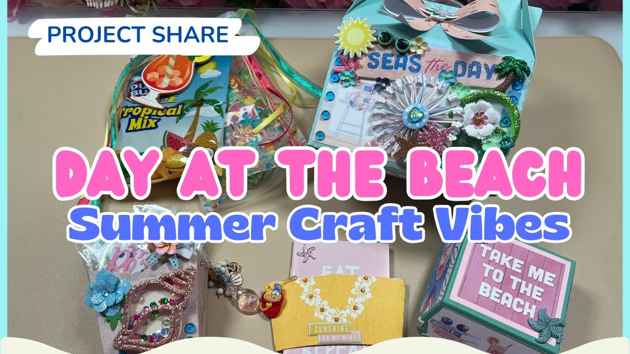 Outgoing Swap: 🌊  Beach Paper Craft Project Share 🌴
