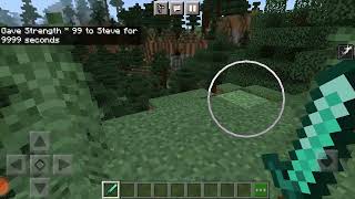minecraft but command 1 hit kill