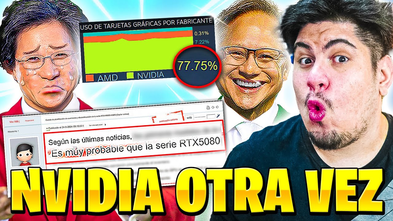 NVIDIA DESTRUYE AMD con sus GPUs y BAJA PRECIOS de TARJETAS GRAFICAS ...