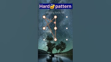 Hard 🔐 pattern? screen lock? pattern lock? mobile lock #short #shorts #ytshorts #youtubeshorts #reel