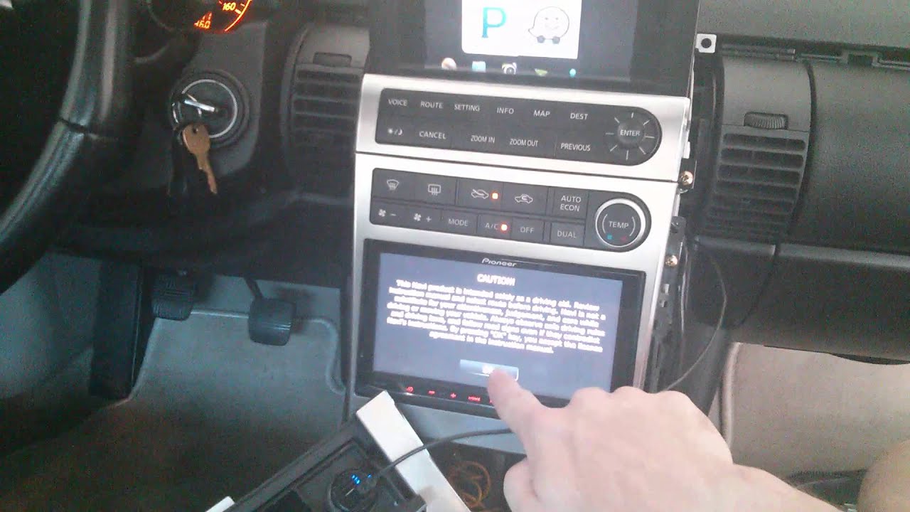 G35 Navigation Screen Replaced With Amazon Fire HD 6 Tab 1 of 2 YouTube