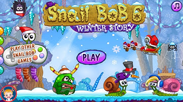 Snail Bob 6 Winter Story all Levels - Snail Bob 6 Walkthrough