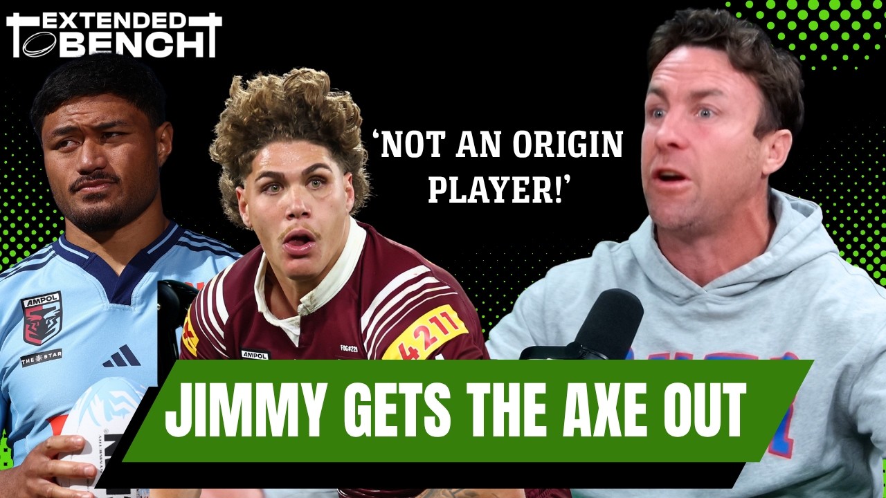 ‘No way I’d pick him’: Jimmy axes Origin star, picks new-look team