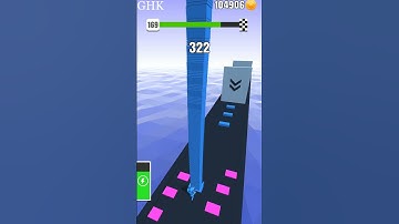 Stack Colors gameplay level 169 shorts