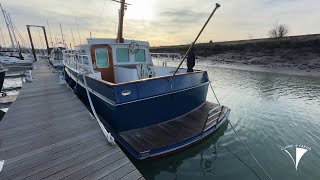 Kompier Kotter Motoryacht - Walkthrough Tour