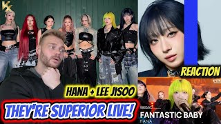 Reaction to HANA - FANTASTIC BABY (2026 INKIGAYO) | LEE JISOO - MISMATCH / THE FIRST TAKE