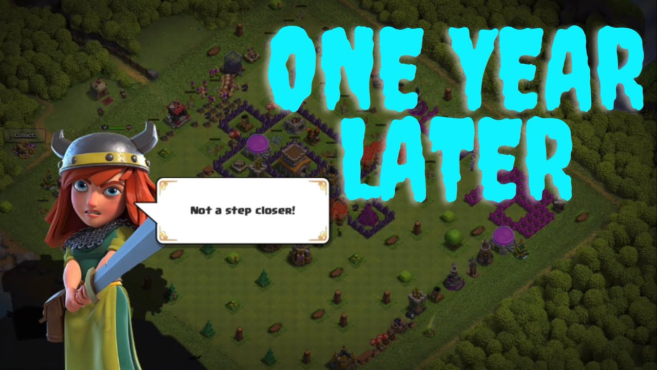 Returning to Clash Of Clans after a year! - YouTube