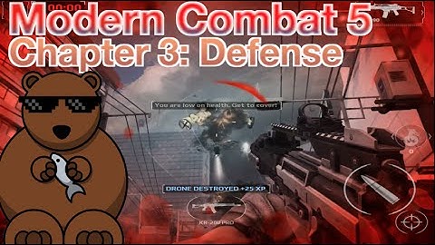 Modern Combat 5: Chapter 3 - Safe House: 04.Defense (3 Stars Walkthrough)