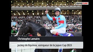 Christophe Lemaire, jockey de Equinox (26/11 à Tokyo)