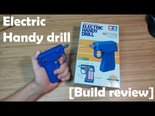 Tamiya 74041 Electric handy drill [Build review] 