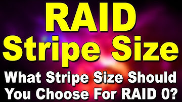 What is RAID Stripe Size & Chunk Size? (Hindi) | Kshitij Kumar