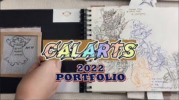 🎊Calarts 2022 Accepted Sketchbook（Character Animation）