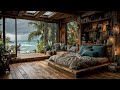 Falling Asleep in a Rustic Beach Hut During a Thunderstorm – Stormy Coastal Atmosphere 🌊⚡