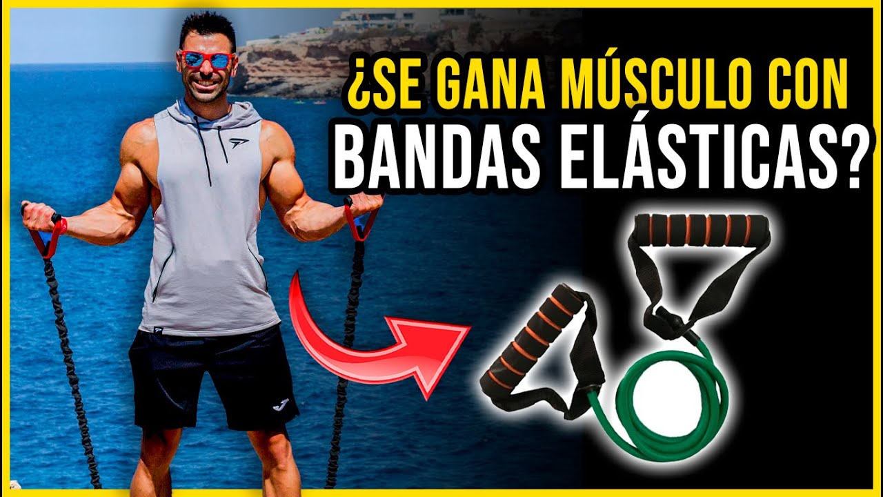 Ganar MASA MUSCULAR con BANDAS ELÁSTICAS💪 - ¡Descubre CÓMO