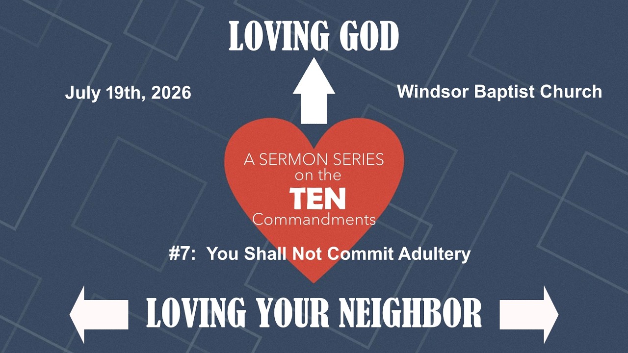 You Shall Not Commit Adultery