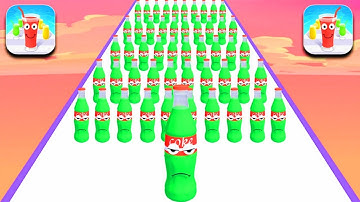 Juice Run in All Levels Mobile Game iOS,Android Walkthrough Update Max Gameplay New Trailer TRKJHSVM