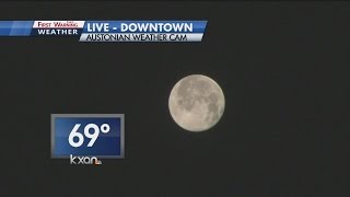Get a look at the strawberry moon
