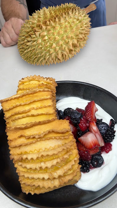 The WORST Ravioli Yet! #pasta #food #fruit #dessert #friedfood #durian