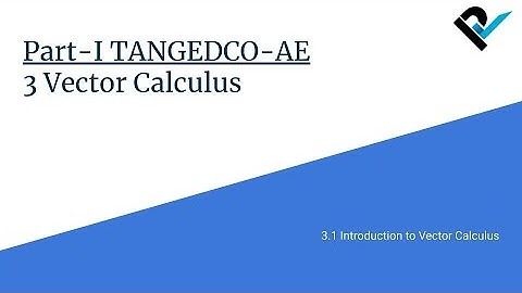 TANGEDCO-AE 2021 | Part-I Engineering Mathematics | 3.1 Introduction to Vectors | Lecture 10/28