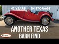 Another Texas Barn Find - 1952 MG TD