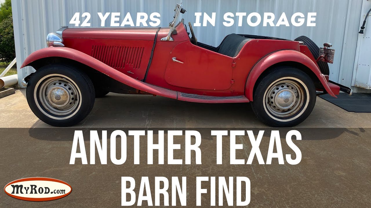 Another Texas Barn Find - 1952 MG TD