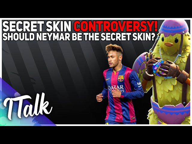 Neymar reage às suas novas skins no Fortnite: 'Espero que usem