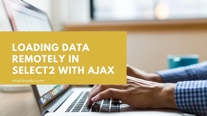 Loading data remotely in Select2 with AJAX
