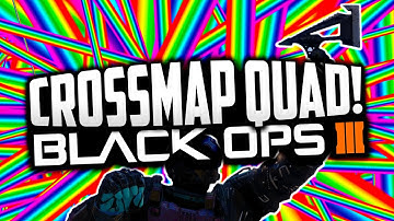 CROSSMAP QUAD COMBAT AXE!!! (Black Ops 3 - 4 KILLS, 1 AXE!)