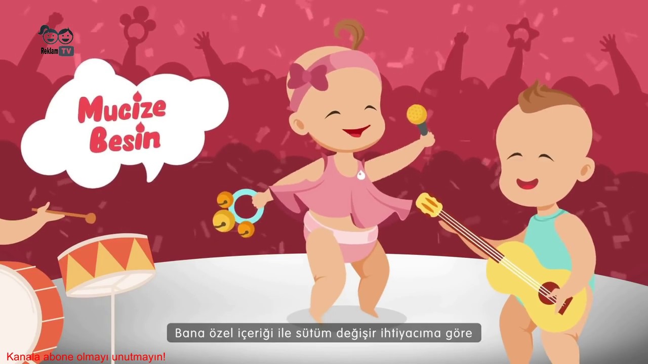 👶 ebebek 👶 😍Bir Damla🎶 Bin Fayda! 🎶 Anne Bebek Şarkıları