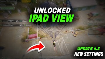 New UPDATE! How to Unlock iPad view in 2025 Mobile Work🔥|PUBG/BGMI😍how to get iPad view 4.2 UPDATE!