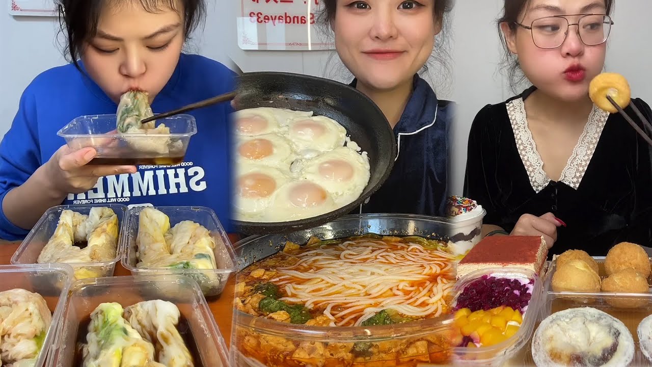 Mukbang food challeng new 2025 with real sound 2025 #d9mukbang #mukbang