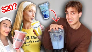 I Tried Making Bella Hadid &amp; Hailey Bieber’s $20 Smoothies