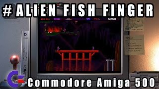 Alien Fish Finger - Commodore Amiga 500 Gameplay Demo