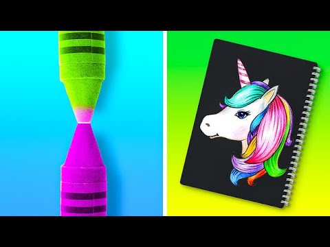 Video THỬ THÁCH HỘI HỌA VÀ MẸO VẼ || Ai Hoàn Thành Môn Mĩ... - youtube