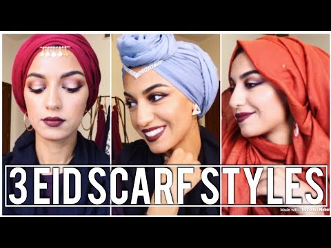 3 Hijab/Turban Tutorials