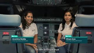 INTERVIEW WITH THE INDIAN FEMALE PILOTS IN DGCA FULL TYPE RATING A320  BATCH 1