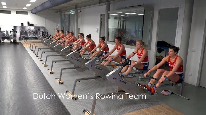 Dutch Women's Rowing Team training on RP3 sprint
