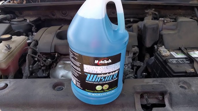 Small Details. Big Difference. Toyota Genuine Windshield Washer Fluid -  YouTube