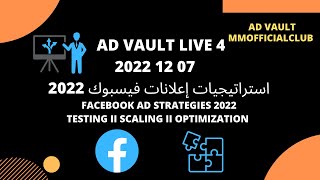 استراتيجيات إعلانات فيسبوك 2022 II Facebook ad strategies 2022