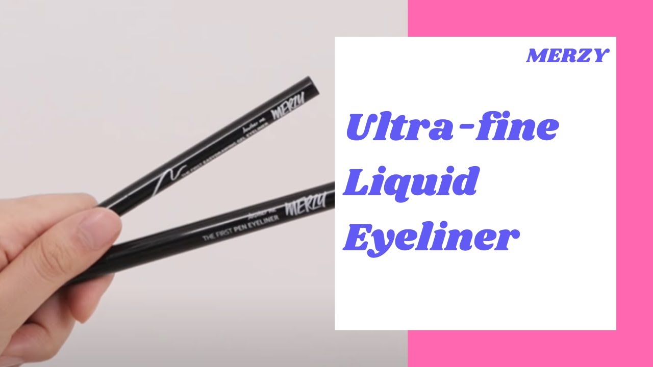 Ultrafine Liquid Eyeliner MERZY YesStyle Korean Beauty YouTube