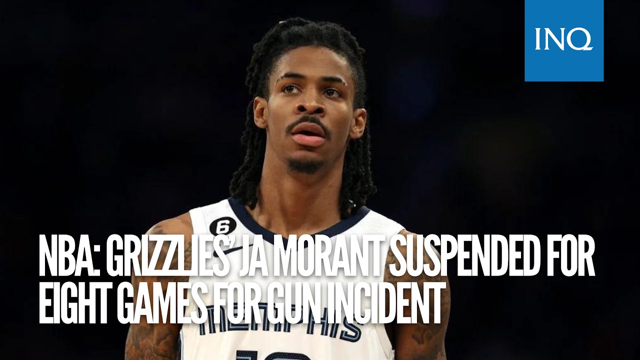 NBA officially investigating Ja Morant's case as the Grizzlies suspend him  for two games