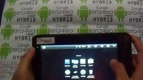 HYBRID 5 Android TabPC Apad 2.3 Gingerbread -Video/Voice Call, 4GB