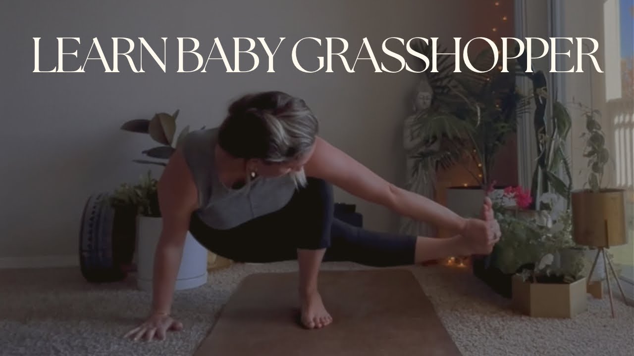 How To Do Baby Grasshopper Pose (Parsva Bhuja Dandasana) - YouTube