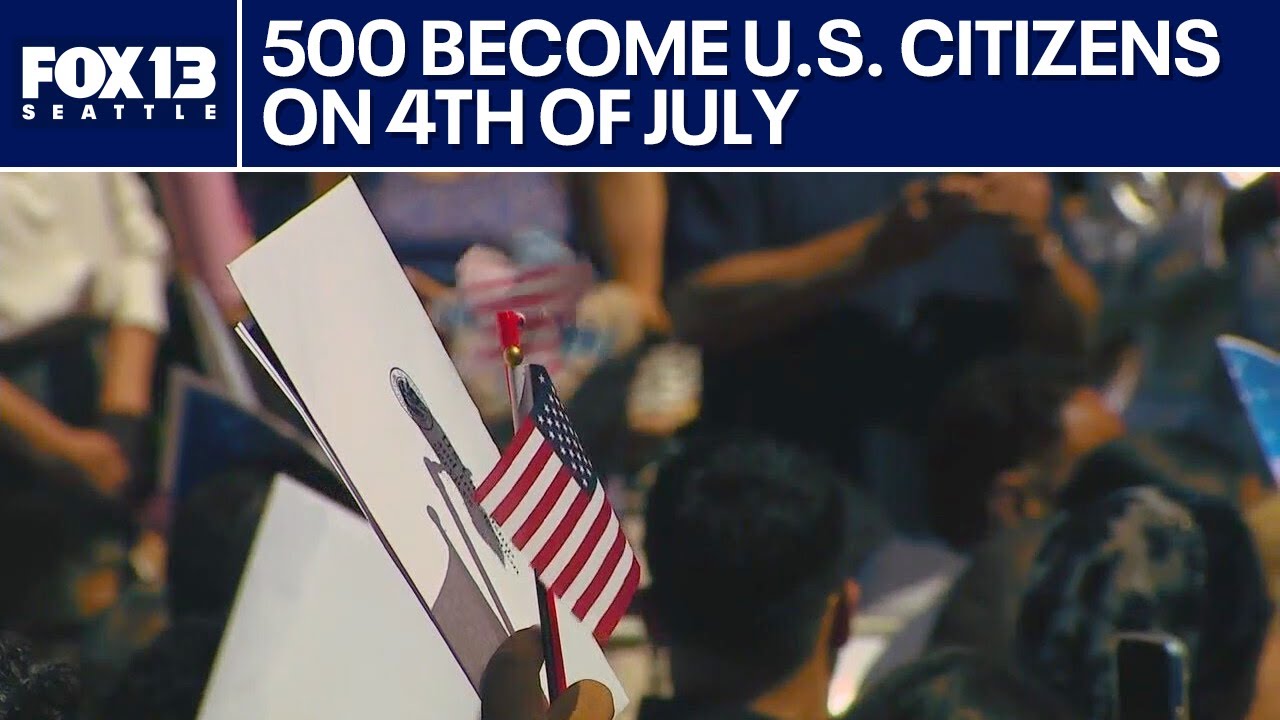Seattle celebrates Independence Day with naturalization ceremony | FOX 13 Seattle